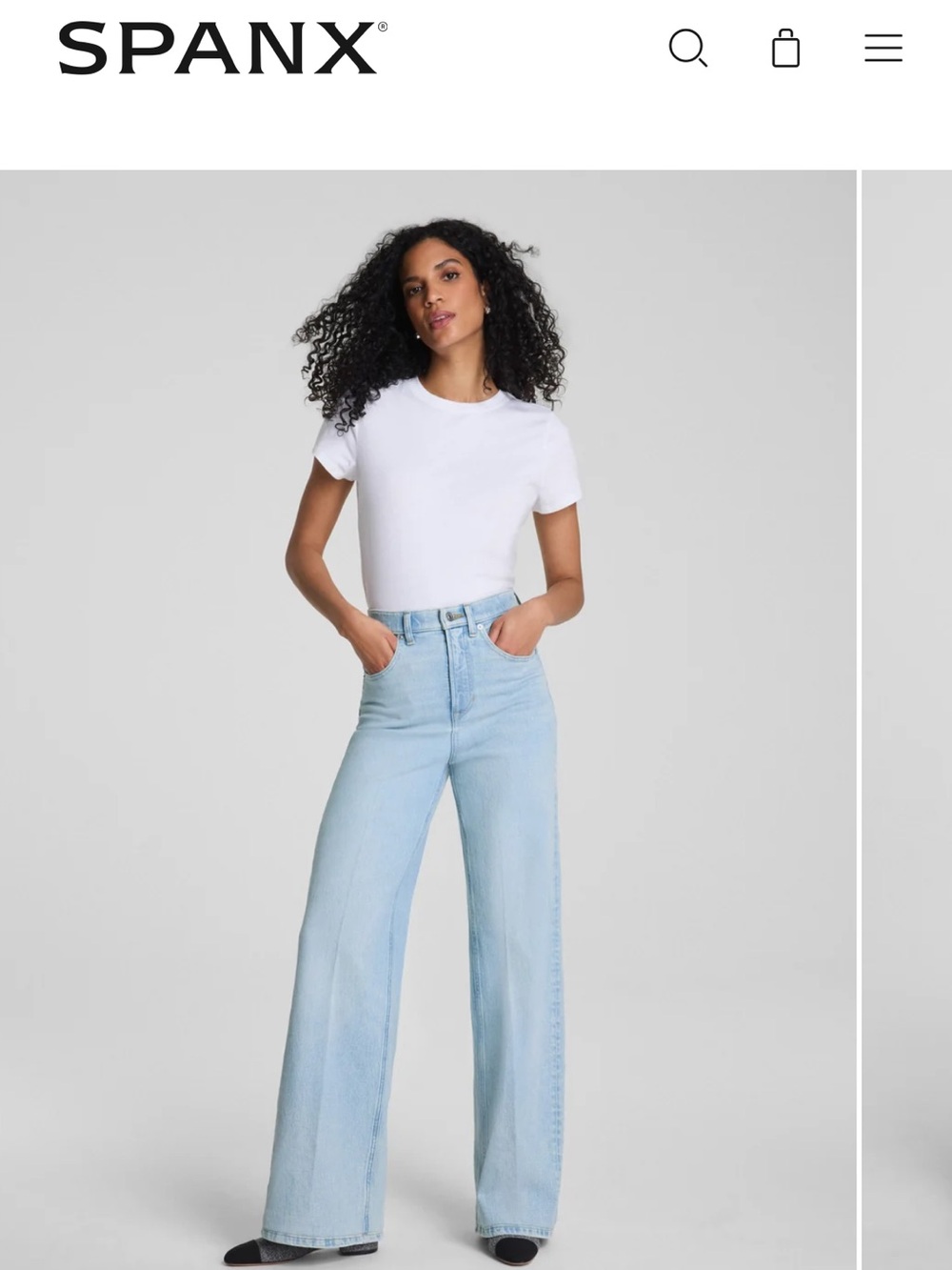 SPANXshape® Authentic 360
Wide Leg Jeans